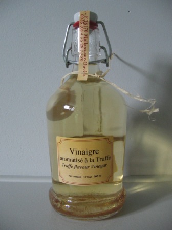 vinaigre aromatisé à la truffe